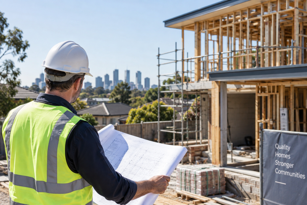 Building permits and inspections Melbourne construction compliance assessment